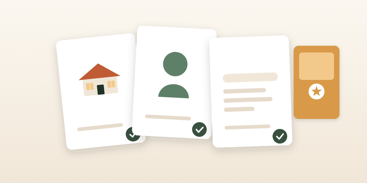 The documents you will usually need, ready in one place